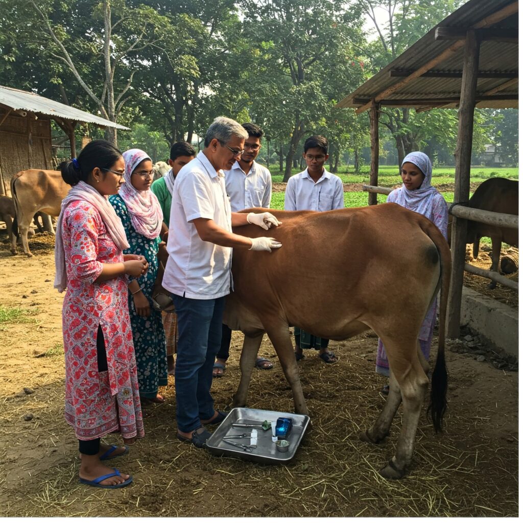 কৃত্রিম প্রজনন ও প্রাণী চিকিৎসা