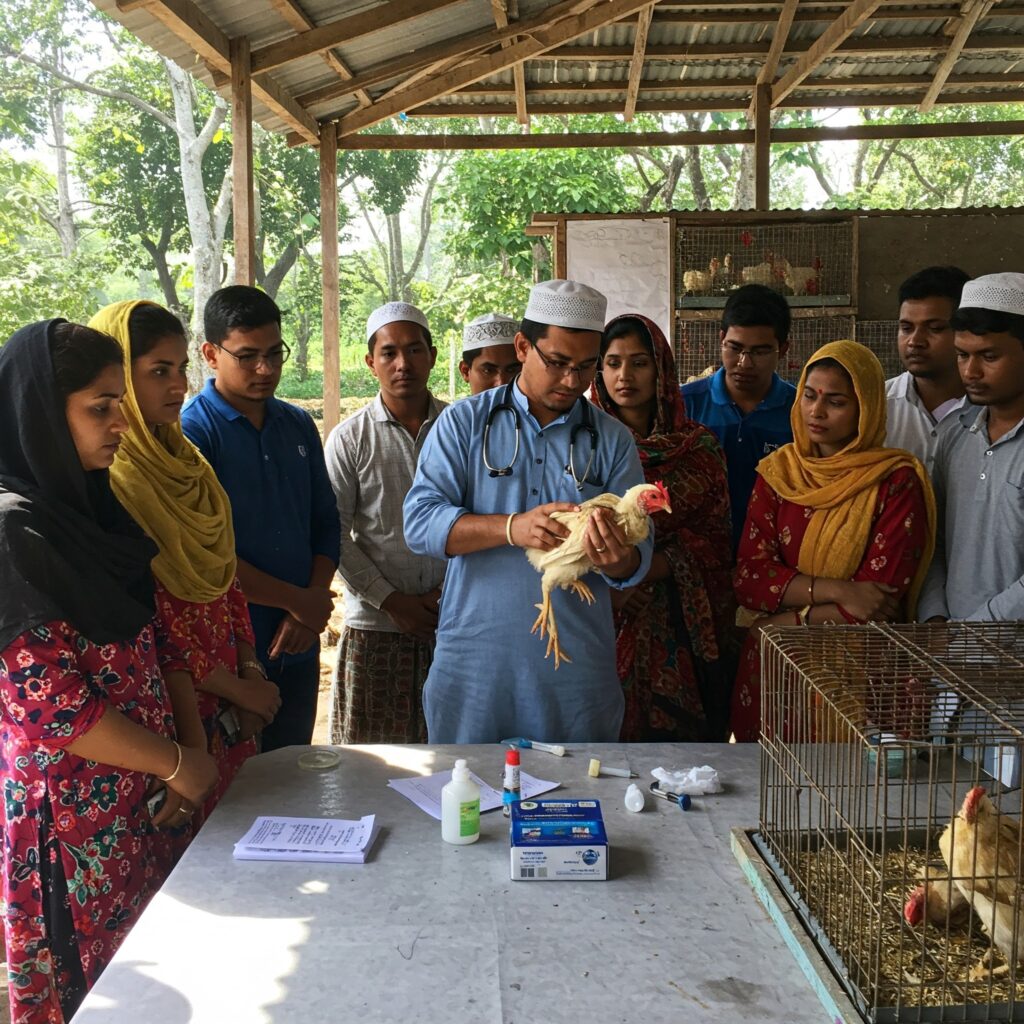 পোল্ট্রি ফার্মিং